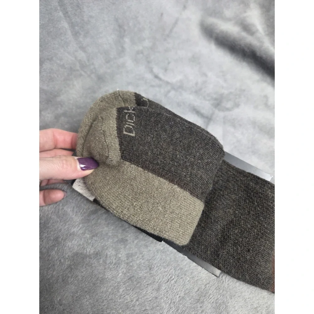 Dickies Insulated Wool Foot‎ Work Outdoor Crew Sock Brown Size 6-12